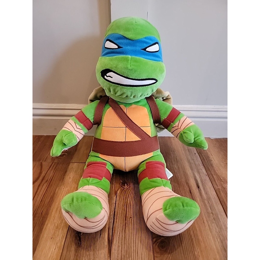 Build A Bear Teenage Mutant Ninja Turtles 18” Leonardo Plush Toy
